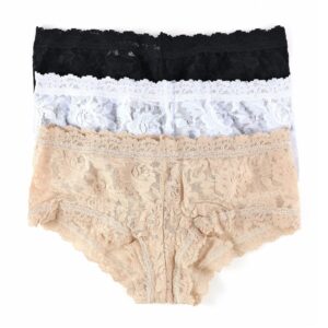 3 Pack Signature Lace Boyshorts