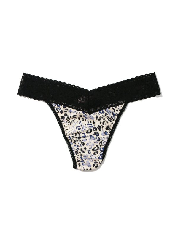 Printed DreamEase® Original Rise Thong Spotted - Image 3