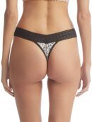 Printed DreamEase® Original Rise Thong Spotted
