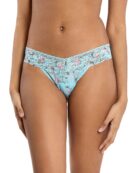 Signature Lace® Low Rise Thong And Saxx Super Soft Vibe Boxer Brief Drinko Flamingo