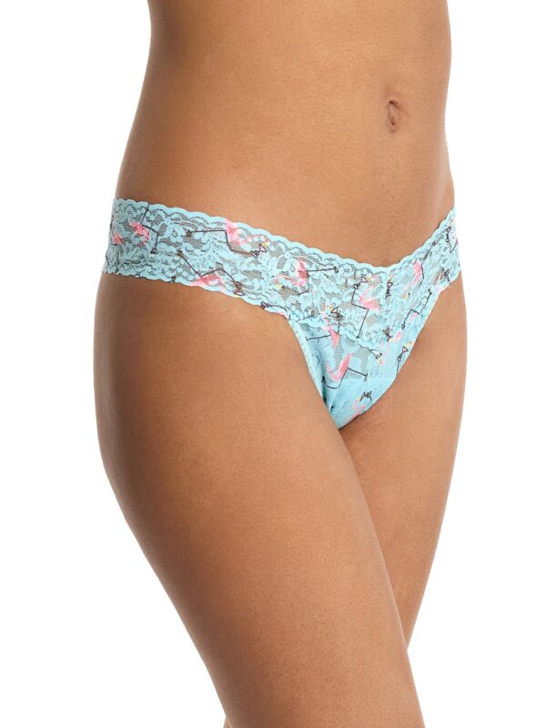 Signature Lace® Low Rise Thong And Saxx Super Soft Vibe Boxer Brief Drinko Flamingo - Image 5