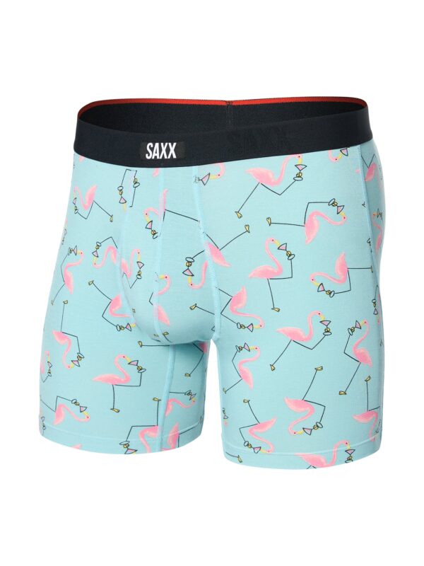 Signature Lace® Low Rise Thong And Saxx Super Soft Vibe Boxer Brief Drinko Flamingo - Image 8
