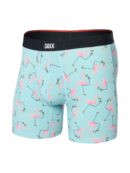 Signature Lace® Original Rise Thong And Saxx Super Soft Vibe Boxer Brief Drinko Flamingo