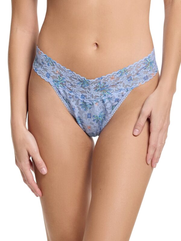 Signature Lace® Original Rise Thong And Saxx Super Soft Vibe Boxer Brief Palmtastic - Image 2