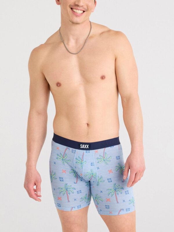 Signature Lace® Original Rise Thong And Saxx Super Soft Vibe Boxer Brief Palmtastic - Image 6