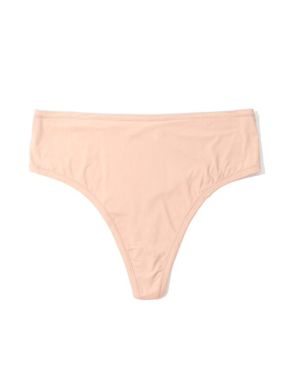 YourFit™ High Rise Thong Almond Milk Neutral - Image 7