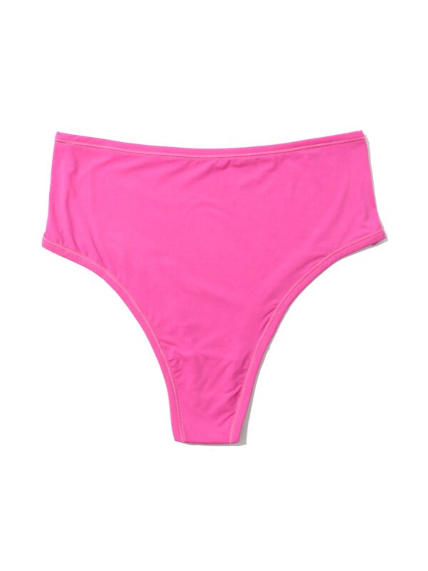 YourFit™ High Rise Thong Marmalade Pink - Image 3