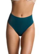 YourFit™ High Rise Thong Mountain Green