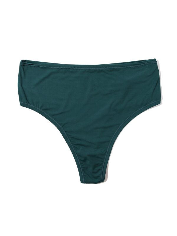 YourFit™ High Rise Thong Mountain Green - Image 3