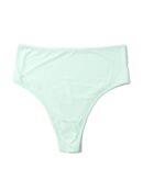 YourFit™ High Rise Thong Crystal Clear Blue